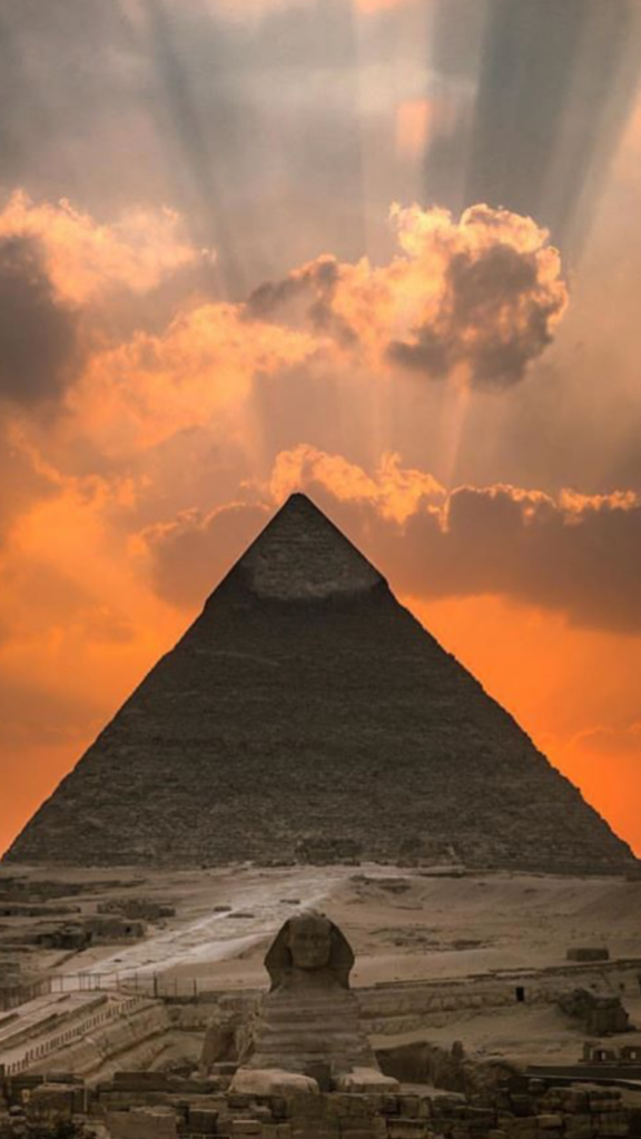 Pyramid Sunset